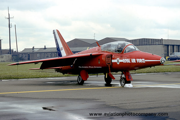 RAF Red Arrows Folland Gnat T.1 XR540 (1979)