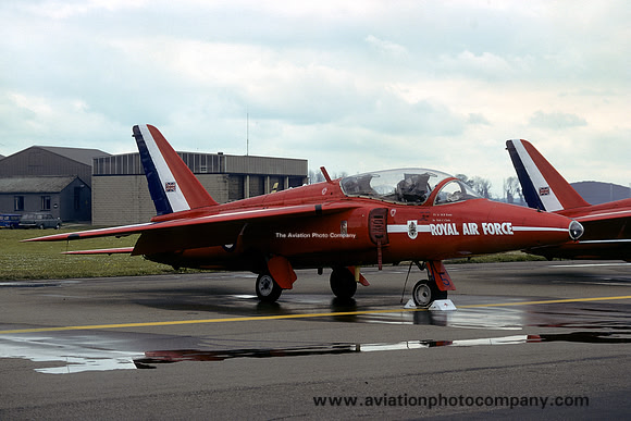 RAF Red Arrows Folland Gnat T.1 XR991 (1979)