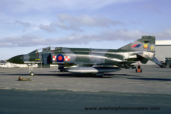 RAF 56 Squadron McDonnell F-4M Phantom FGR.2 XV466/K (1979)