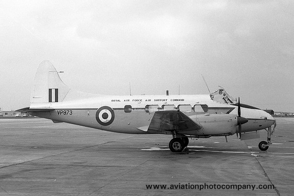 RAF Air Support Command De Havilland Devon C.1 VP973 (1969)