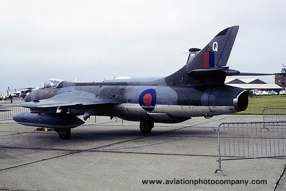 RAF 2 TWU Hawker Hunter FGA.9 XF445/Q (1979)