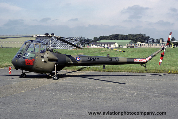 Army Air Corps Historic Flight Saro Skeeter AOP.12 XL814 (1985)