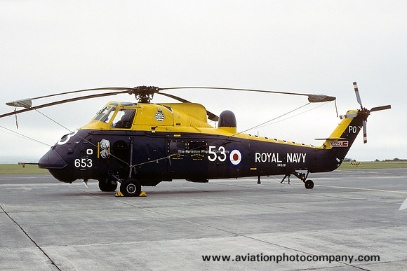 Royal Navy 737 Squadron Westland Wessex HAS.3 XM328/PO653 (1979)