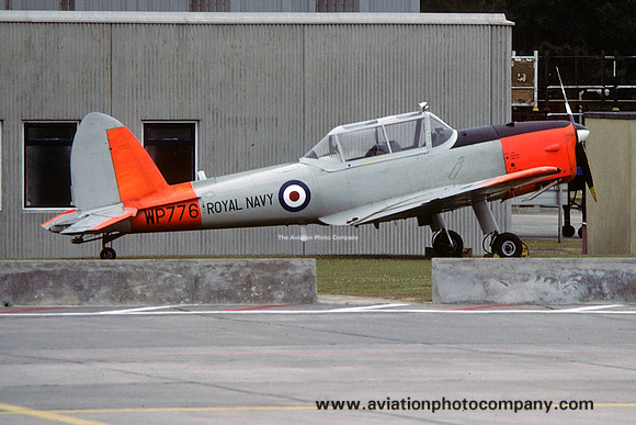Royal Navy Culdrose Station Flight DHC-1 Chipmunk T.10 WP776 (1979)