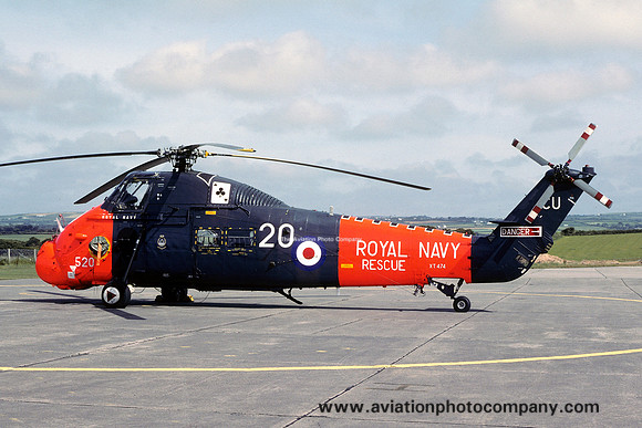 Royal Navy 771 Squadron Westland Wessex HU.5 XT474/CU520 (1979)