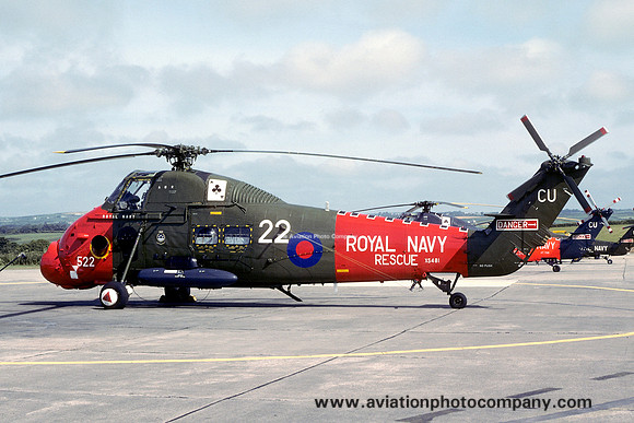 Royal Navy 771 Squadron Westland Wessex HU.5 XS481/CU522 (1979)