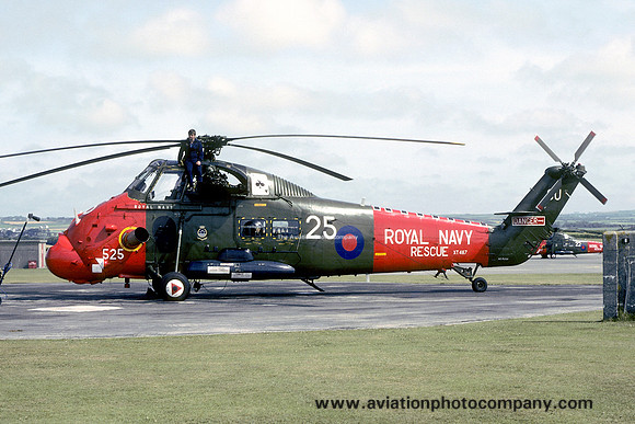 Royal Navy 771 Squadron Westland Wessex HU.5 XT467/CU525 (1979)