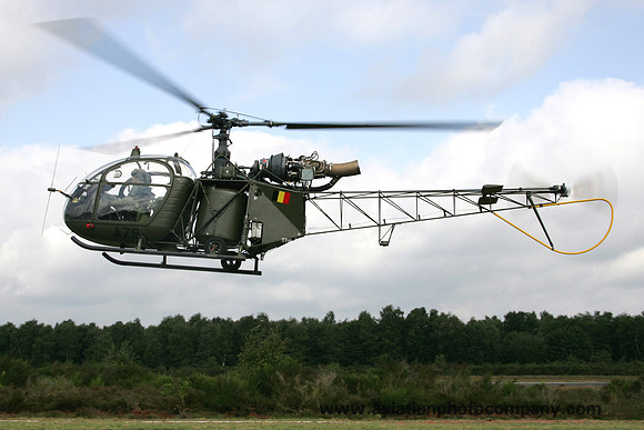 Belgian Army Sud Alouette II A79 (2007)