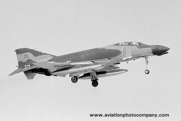 USAF 81 TFW 78 TFS McDonnell F-4D Phantom 65-0714 (1969)