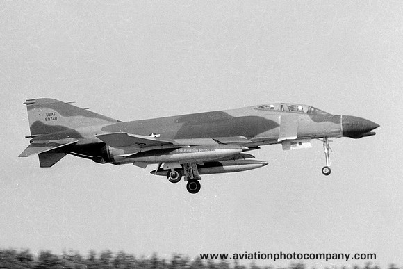 USAF 81 TFW 78 TFS McDonnell F-4D Phantom 65-0748 (1969)
