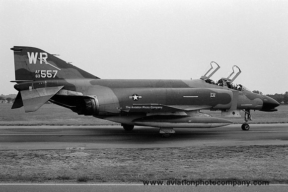 USAF 81 TFW McDonnell F-4C Phantom 63-7557/WR (1973)