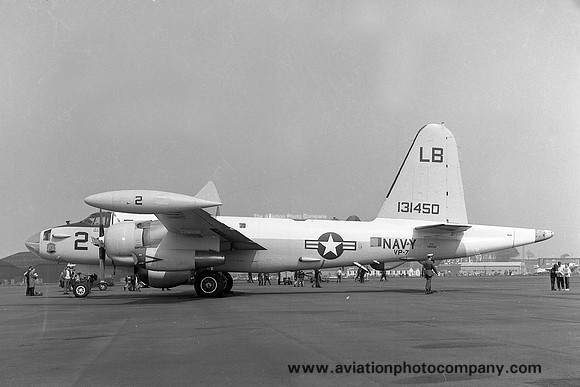 US Navy VP-7 Lockheed SP-2H Neptune 131450/LB-2 at Prestwick (1964)