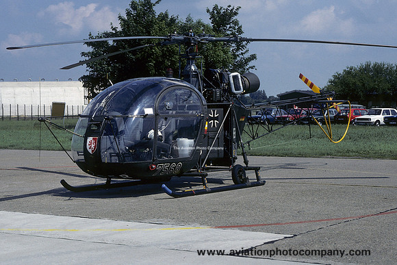 German Army 2 PGD Sud Alouette II 75+68 (1981)