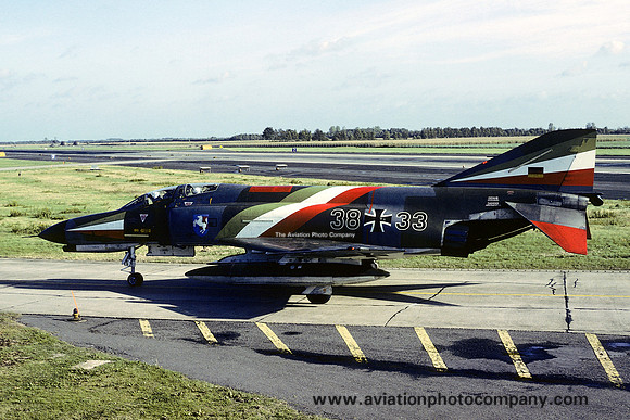 German Air Force JBG36 McDonnell F-4F Phantom 38+33 (1981)