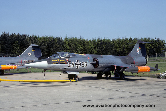 German Air Force JBG31 Lockheed F-104G Starfighter 24+95 (1981)