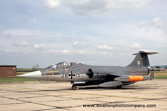 German Navy MFG1 Lockheed TF-104G Starfighter 28+15 (1981)