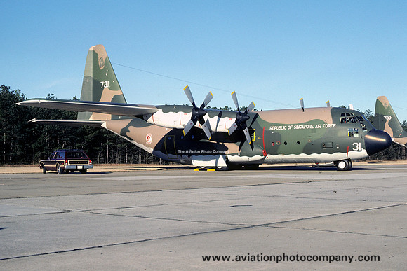 Singapore Air Force Lockheed C-130B Hercules 731 (1980)