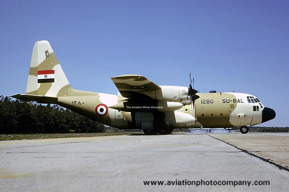 Egyptian Air Force Lockheed C-130H Hercules 1280/SU-BAL (1979)
