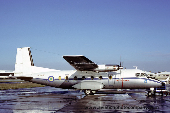 Gabon Air Force Nord 262 TR-KJC (1981)