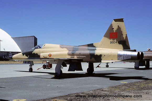 Moroccan Air Force Northrop F-5E Tiger 91934 (1981)