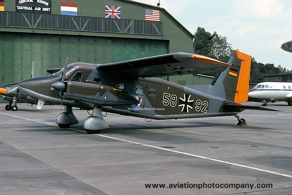 German Air Force JBG36 Dornier Do28D 58+92 (1981)