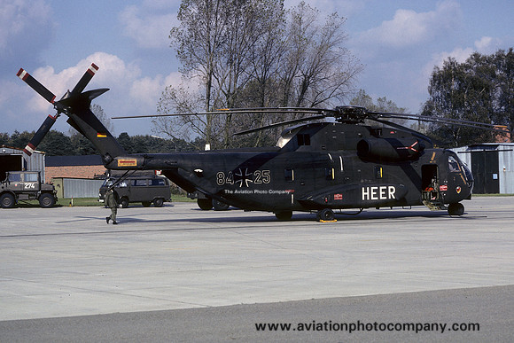 German Army MHFTR25 Sikorsky CH-53G Stallion 84+25 (1981)