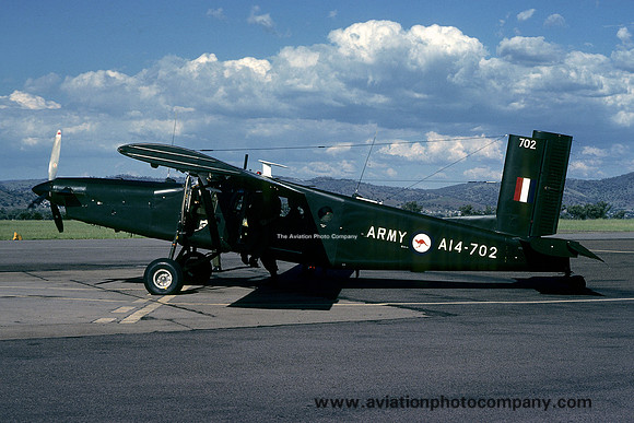 Australian Army Pilatus PC-6 A14-702 (1982)