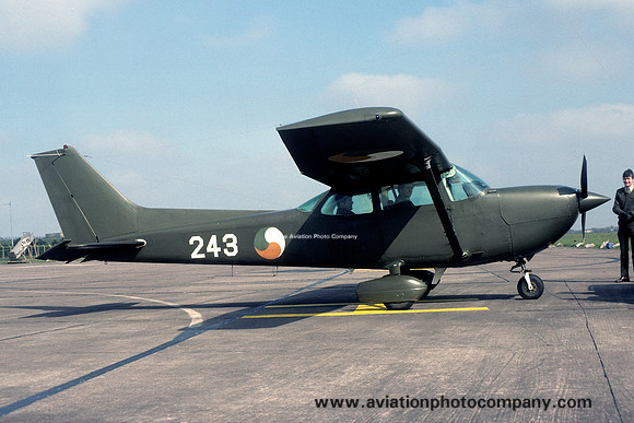 Irish Air Corps Reims/Cessna FR172K Hawk XP 243 (1982)