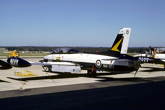 Royal Australian Navy 724 Squadron CAC MB-326H N14-077 (1982)