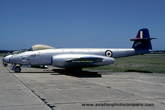 RAAF Meteorites Gloster Meteor F.8 A77-875 (1982)