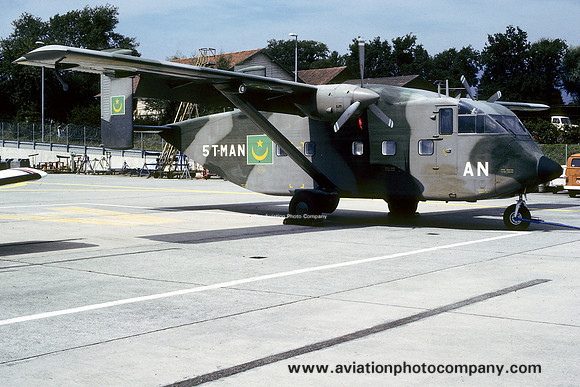 Mauritanian Air Force Short Skyvan 5T-MAN (1981)