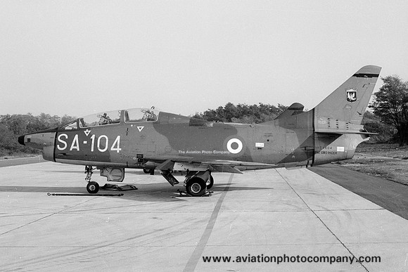 Italian Air Force SVBAA FIAT G-91T MM54404/SA-104