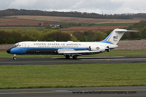 USAF AFRC 73 AS Douglas C-9C 73-1683 at Prestwick (2009)