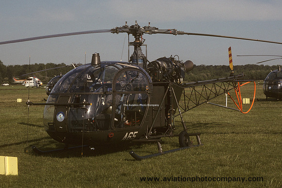 Belgian Army Sud Alouette II A65 (1979)