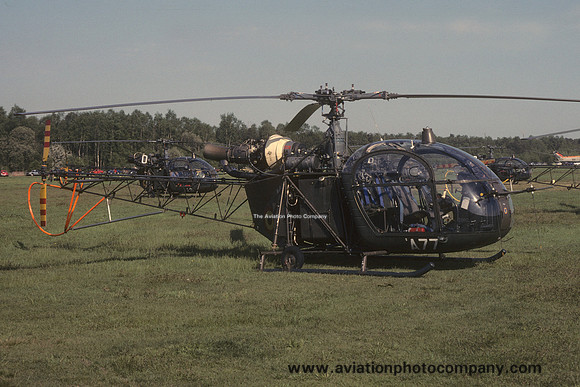 Belgian Army Sud Alouette II A77 (1979)