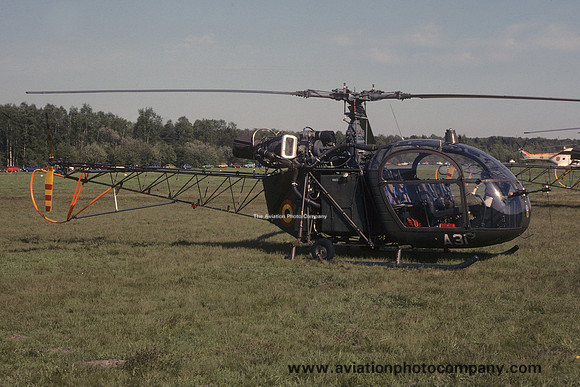Belgian Army Sud Alouette II A31 (1979)
