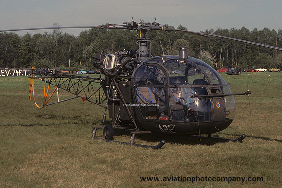 Belgian Army Sud Alouette II A22 (1979)