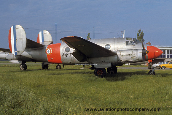 French Air Force Dassault Flamant 165/44-GI displayed at Blois (1977)