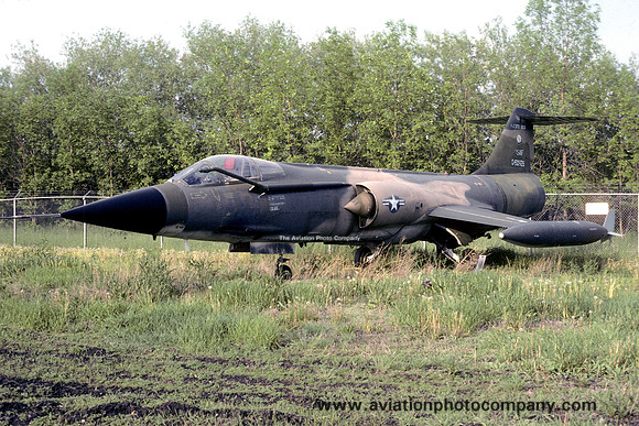 USAF Lockheed F-104C Starfighter 56-0926 displayed at Fargo (1978)
