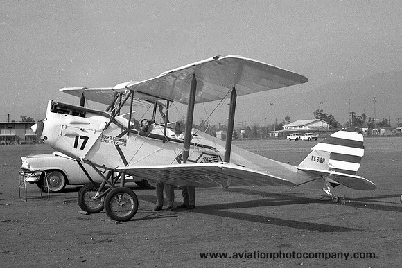 Roger Shumann Lafayette Escadrille De Havilland DH.60GM Gipsy Moth NC916M