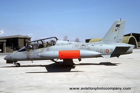Italian Air Force 61 BA Aermacchi MB-339A MM54490/61-34 (1995)