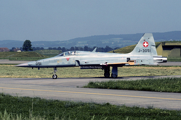 Swiss Air Force Northrop F-5E Tiger J-3051 (1989)