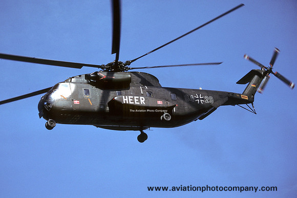 German Army HFR35 Sikorsky CH-53G Stallion 84+29 (1993)