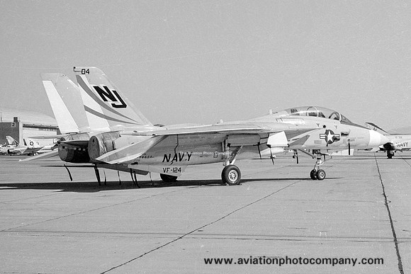 US Navy VF-124 Grumman F-14A Tomcat 158624/NJ-04 (1974)