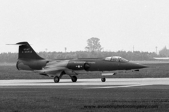 USAF Lockheed F-104C Starfighter 56-0912 (1967)