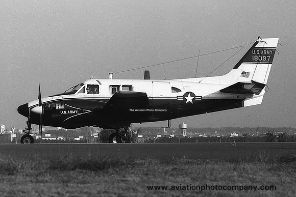 US Army Okinawa Beech U-21A Ute 67-18097 (1974)