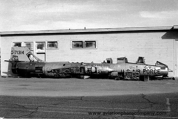 USAF Lockheed F-104D Starfighter 57-1314 (1973)