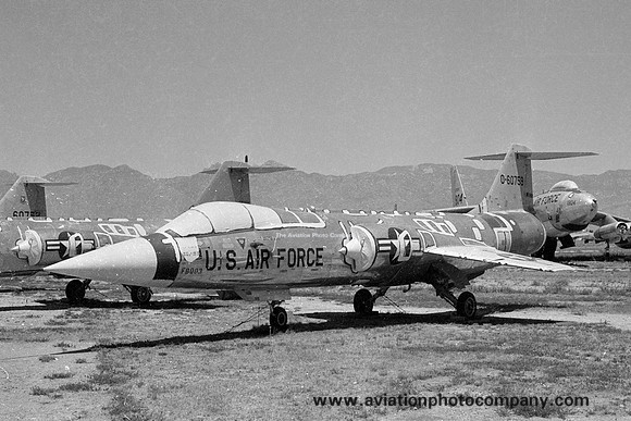 USAF Lockheed F-104A Starfighter 56-0759 at MASDC Davis Monthan