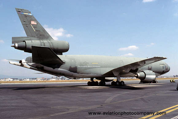USAF 22 ARW McDonnell Douglas KC-10A Extender 87-0120 at Rhein Main AB (1993)