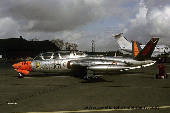 French Air Force GE307 Fouga CM.170 Magister 191/307-KZ (1988)